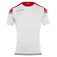 Titan Shirt Shortsleeve WHT/RED XXL Teknisk t-skjorte til trening - Unisex